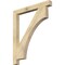 Ekena Millwork Westlake Block Rough Sawn Bracket, Douglas Fir, 4"W x 40"D x 48"H BKT04X40X48WTL05RDF - alternate 1